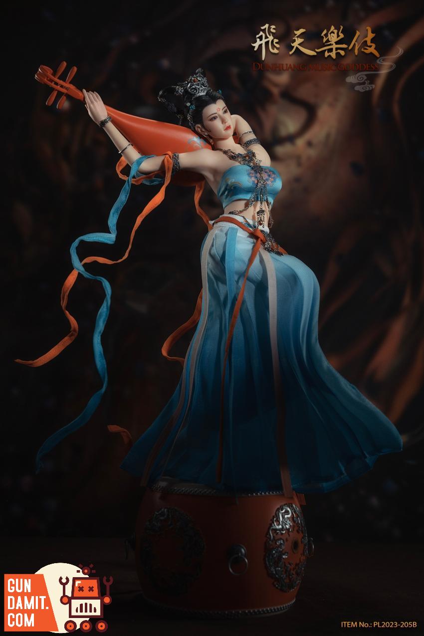 TBLeague Dunhuang Goddess Blue outfit fabric detail TBLeague Dunhuang Goddess Blue outfit fabric detail
