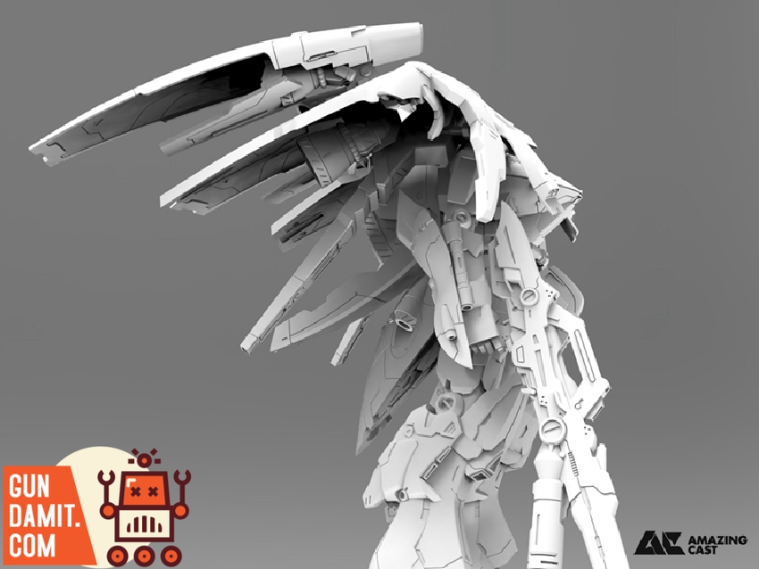 AMAZING CAST Gerbera Tetra Kai wing binder expansion detail AMAZING CAST Gerbera Tetra Kai wing binder expansion detail