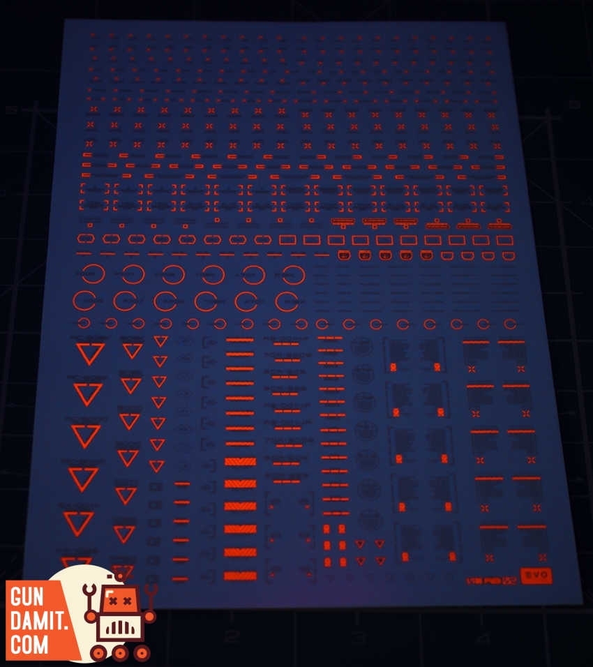 Evolution Studio RB01 complete decal collection overview Evolution Studio RB01 complete decal collection overview