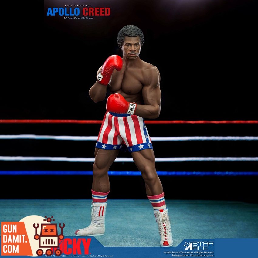 Star Ace SA0128 1/6 Apollo Creed complete accessory set Star Ace SA0128 1/6 Apollo Creed complete accessory set