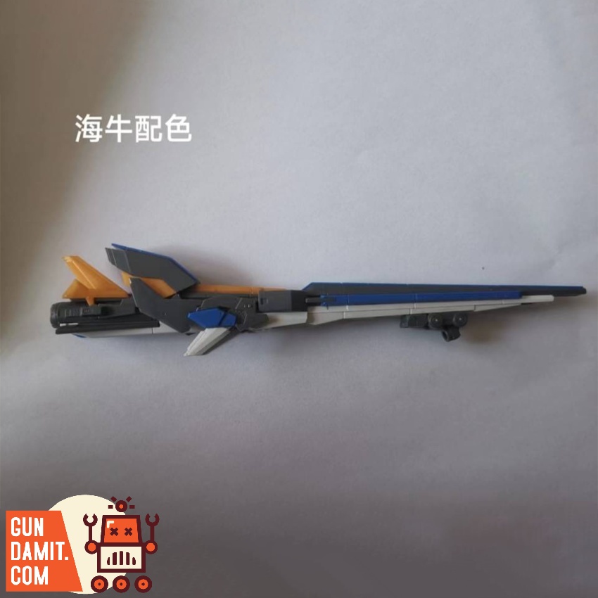 Effects Wings 1/144 long range fin funnel Hi-Nu version blue and grey color Effects Wings 1/144 long range fin funnel Hi-Nu version blue and grey color