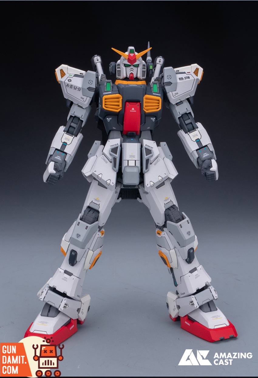 1/90 Full Armor Mk-II resin kit upper body close-up with missile pods 1/90 Full Armor Mk-II resin kit upper body close-up with missile pods