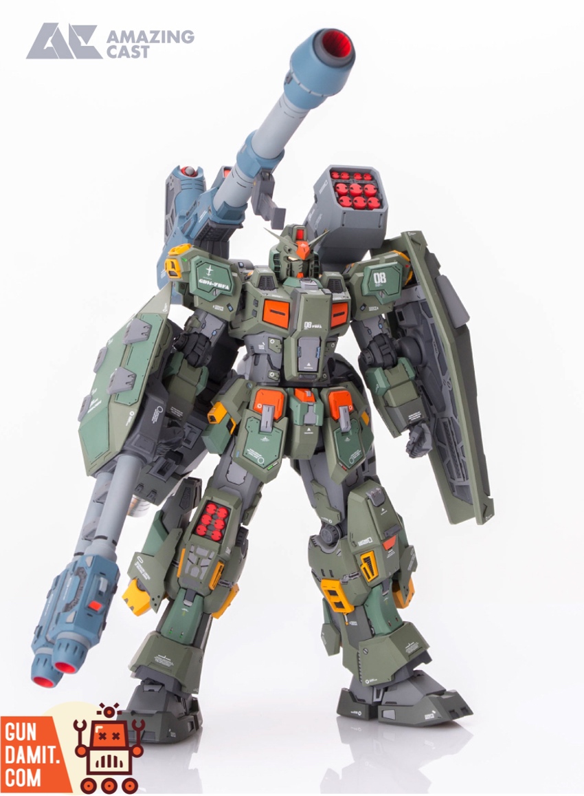 GDM Studio FA-78 Full Armor Gundam side profile with shield GDM Studio FA-78 Full Armor Gundam side profile with shield