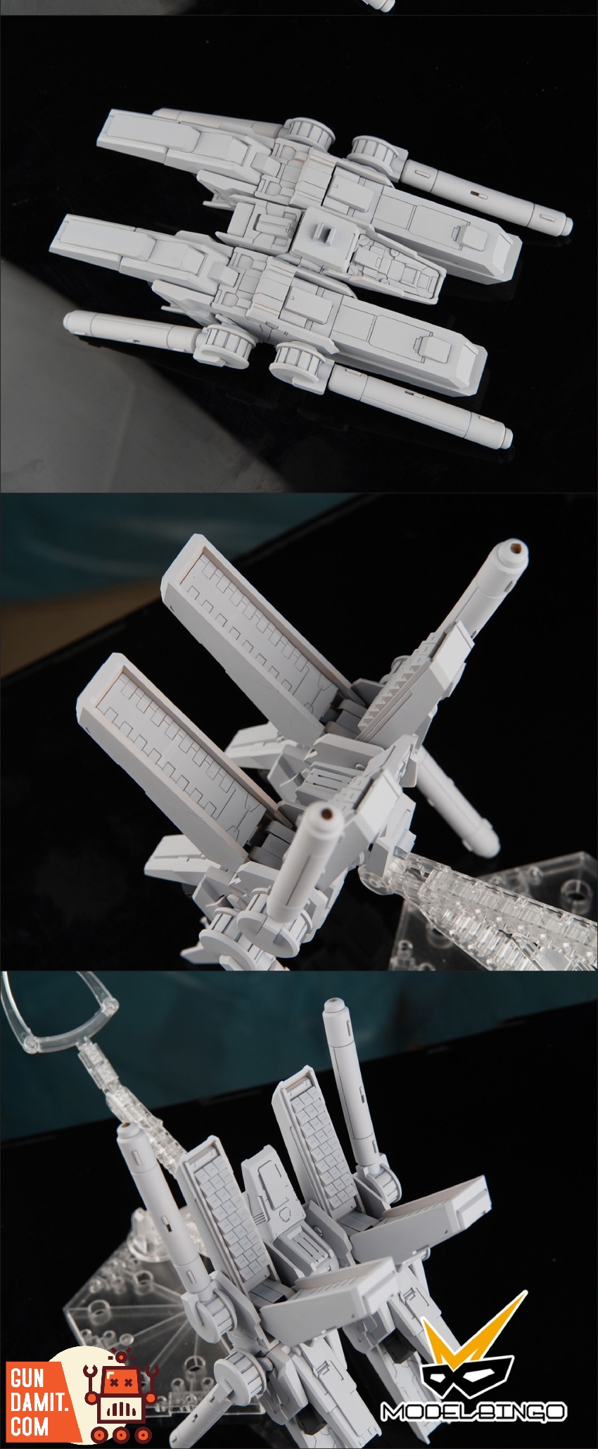 Model Bingo MSZ-009H3 side view showing upgraded armor and weapons Model Bingo MSZ-009H3 side view showing upgraded armor and weapons
