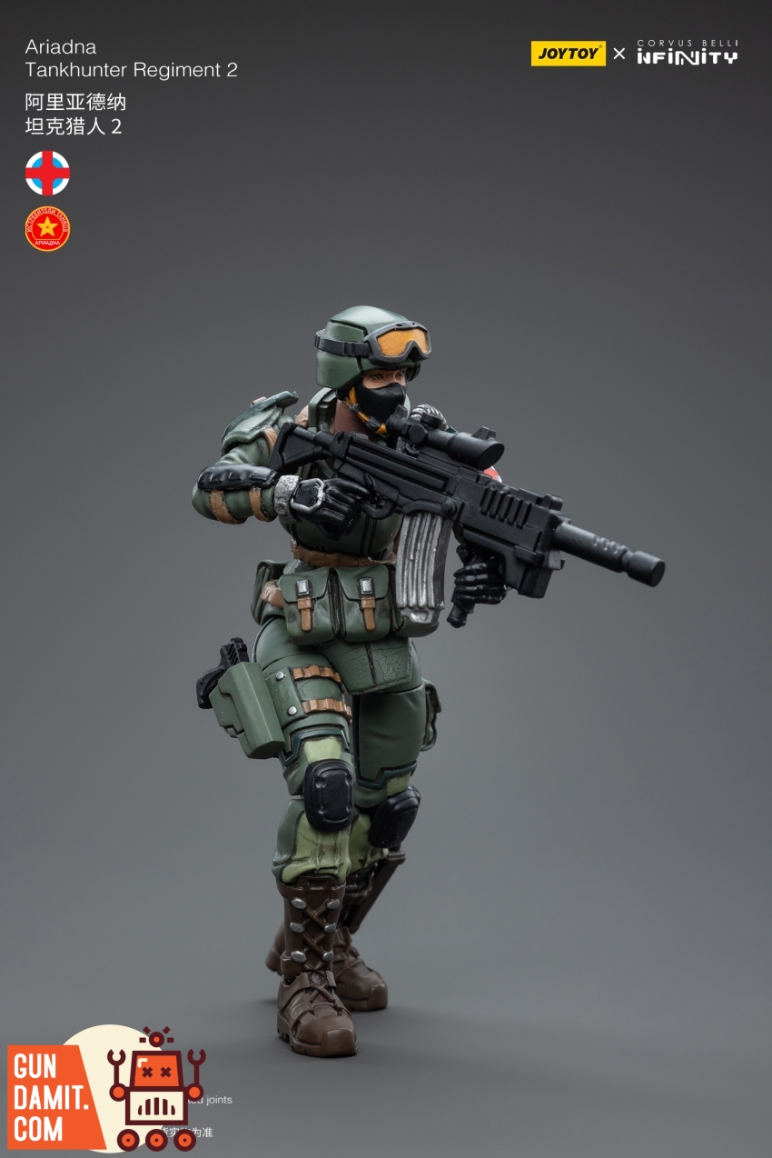 JoyToy Ariadna Tankhunter Regiment 2 figure detail close-up JoyToy Ariadna Tankhunter Regiment 2 figure detail close-up