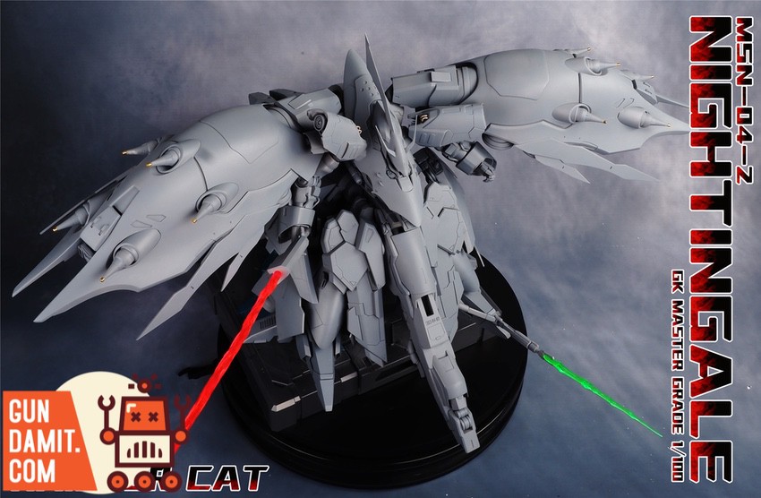 Nightingale side profile showing enormous wing span Nightingale side profile showing enormous wing span