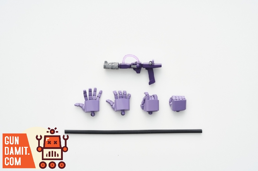 Furai Model Shockwave completed build dynamic action pose with arm cannon Furai Model Shockwave completed build dynamic action pose with arm cannon