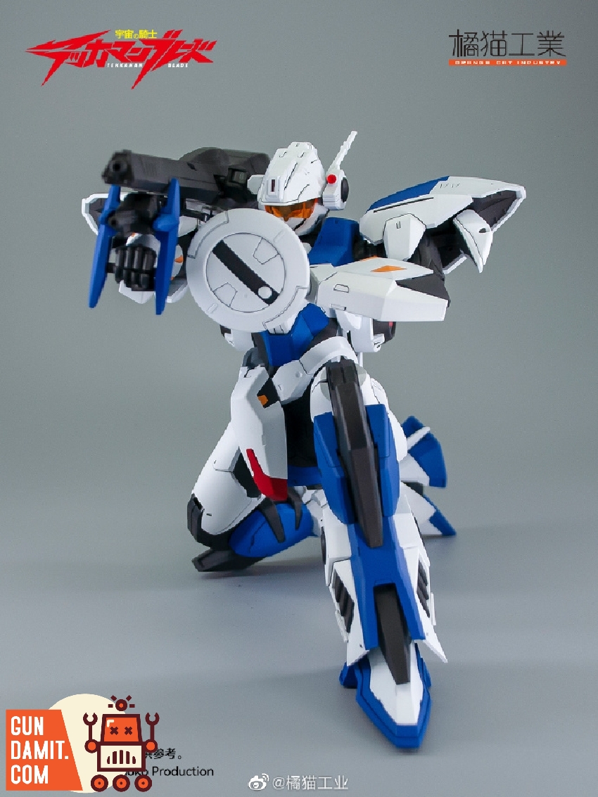 Orange Cat Industry Tekkaman Blade Sol Tekkaman rear view with wing armor Orange Cat Industry Tekkaman Blade Sol Tekkaman rear view with wing armor