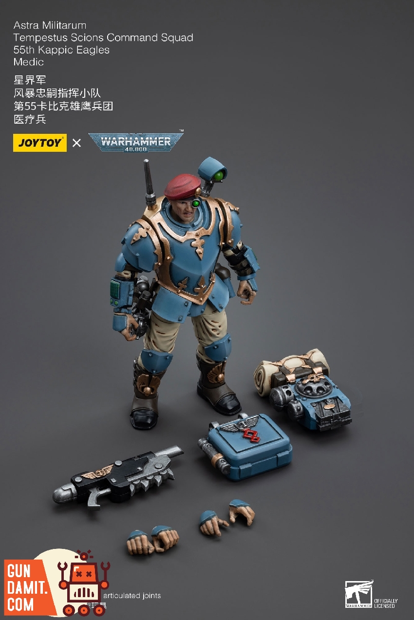 1/18 Tempestus Scions JT5154 Medic full figure with accessories 1/18 Tempestus Scions JT5154 Medic full figure with accessories