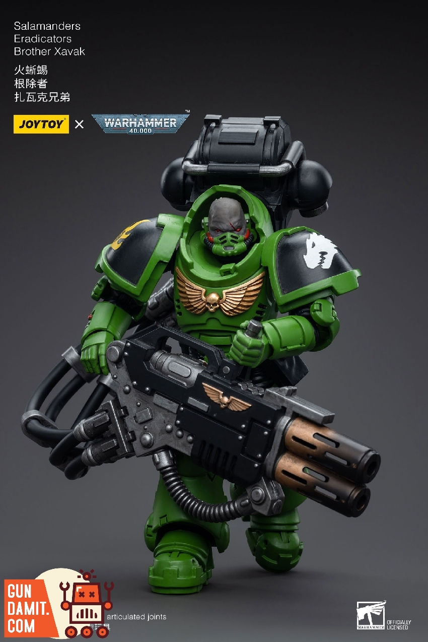 JoyToy Eradicators Brother Xavak aiming multi-melta in combat pose JoyToy Eradicators Brother Xavak aiming multi-melta in combat pose