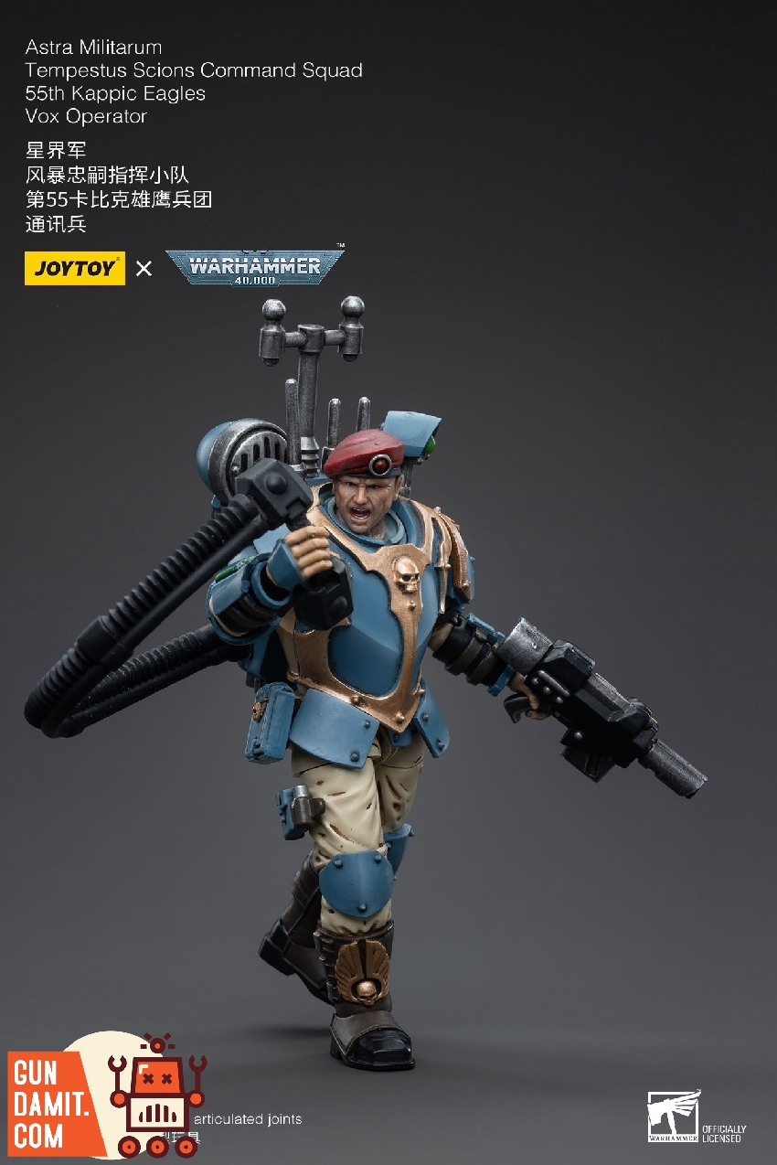 1/18 Tempestus Scions JT5147 Vox Operator full display 1/18 Tempestus Scions JT5147 Vox Operator full display