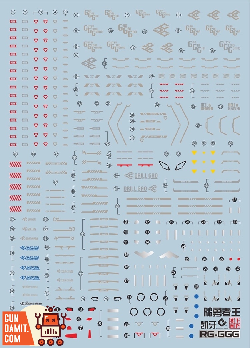 RB-GH decal set GoldyMarg sheet layout RB-GH decal set GoldyMarg sheet layout