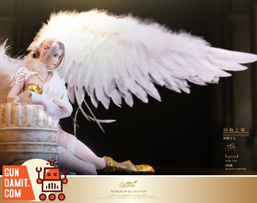 Wings of Salvation Singer Raphael elegant pose detail Wings of Salvation Singer Raphael elegant pose detail