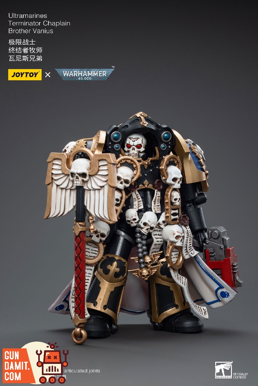 Brother Vanius action figure rear view showing red cape and blue shoulder pad Brother Vanius action figure rear view showing red cape and blue shoulder pad