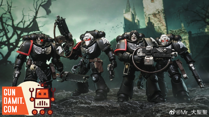 JoyToy Raven Guard team tactical positioning close-up JoyToy Raven Guard team tactical positioning close-up