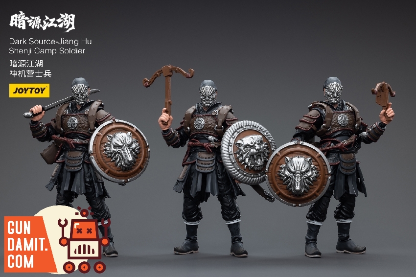 Dark Source Jianghu Shenji Soldier lion shield detail Dark Source Jianghu Shenji Soldier lion shield detail
