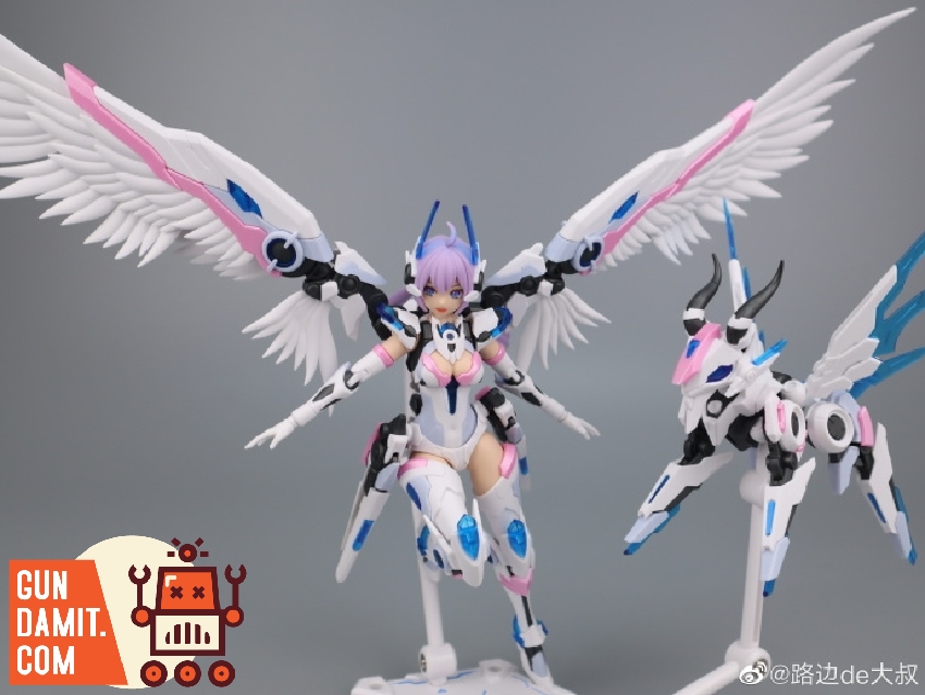 MS General Zhuge Liang mecha girl front standing pose MS General Zhuge Liang mecha girl front standing pose