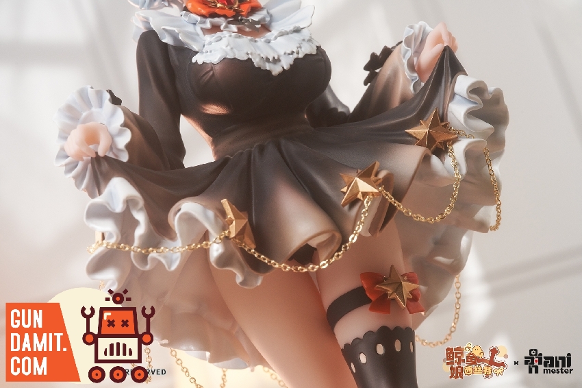 Animester 1/7 Virtual Uploader Whale Girl action pose with raised dress Animester 1/7 Virtual Uploader Whale Girl action pose with raised dress