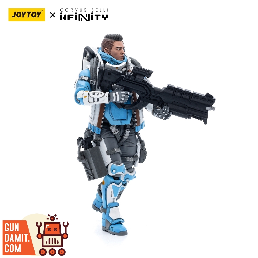 JoyToy 1/18 PanOceania Nokken male figure rear view with backpack JoyToy 1/18 PanOceania Nokken male figure rear view with backpack