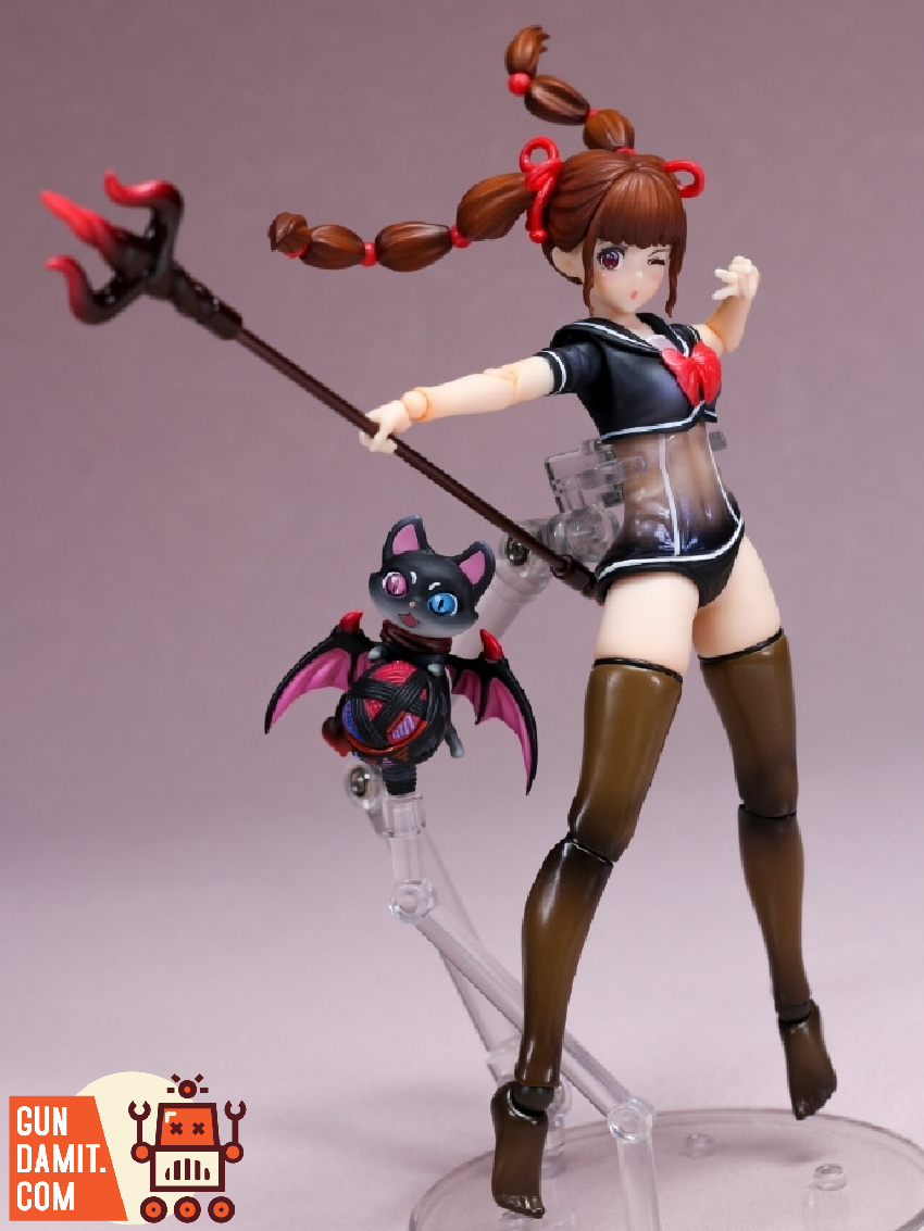 CiYuanJuXiang 1/12 Hoshikawa Nana standing pose with staff and bat familiar CiYuanJuXiang 1/12 Hoshikawa Nana standing pose with staff and bat familiar