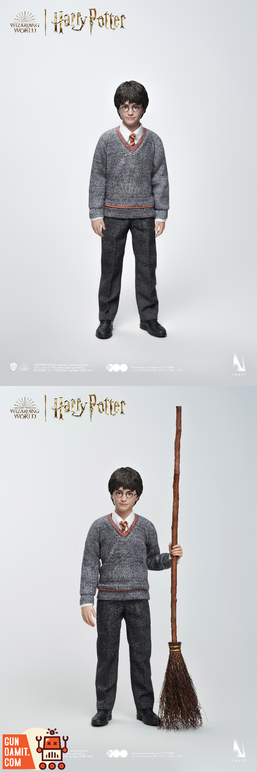 INART Harry Potter deluxe version accessories and alternate outfit parts INART Harry Potter deluxe version accessories and alternate outfit parts