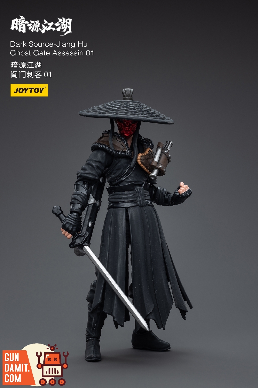 Dark Source Jianghu three assassins group display Dark Source Jianghu three assassins group display