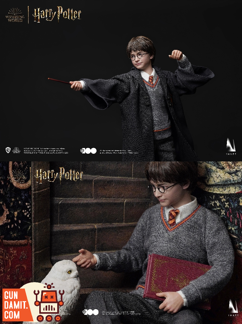 INART 1/6 Harry Potter Hogwarts Uniform deluxe version full set display INART 1/6 Harry Potter Hogwarts Uniform deluxe version full set display