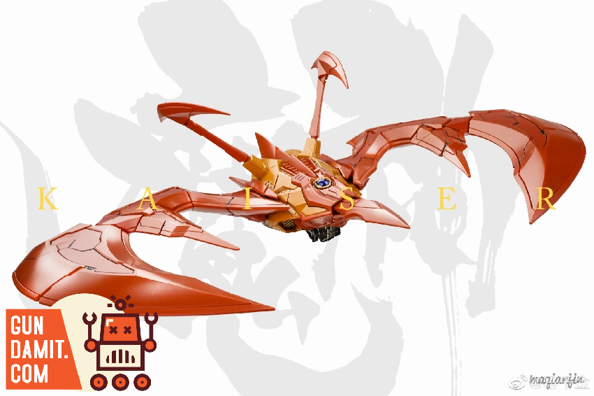 CCS Toys Great Mazinkaiser Kaiser Pilder flight form transformation with red wings CCS Toys Great Mazinkaiser Kaiser Pilder flight form transformation with red wings