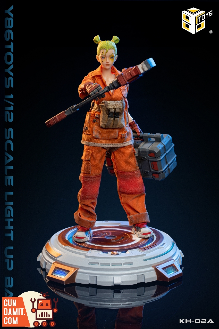 86Toys KH-02A LED base normal version side profile showing thickness 86Toys KH-02A LED base normal version side profile showing thickness