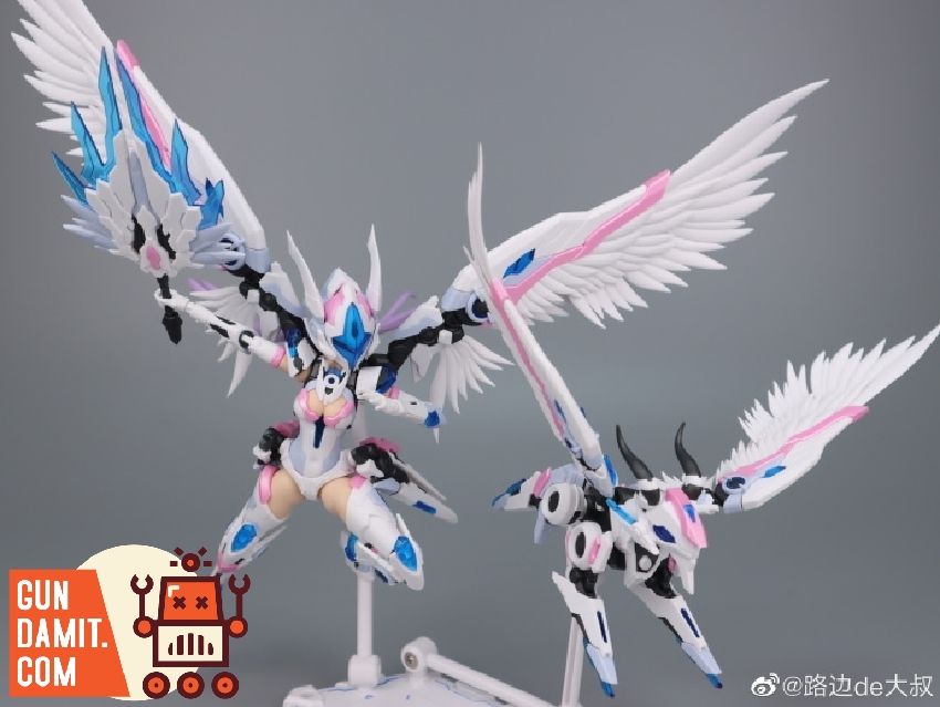 MS General Zhuge Liang dynamic flying pose with spread wings MS General Zhuge Liang dynamic flying pose with spread wings