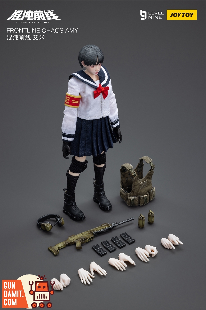 JoyToy Frontline Chaos Amy sailor uniform detail JoyToy Frontline Chaos Amy sailor uniform detail
