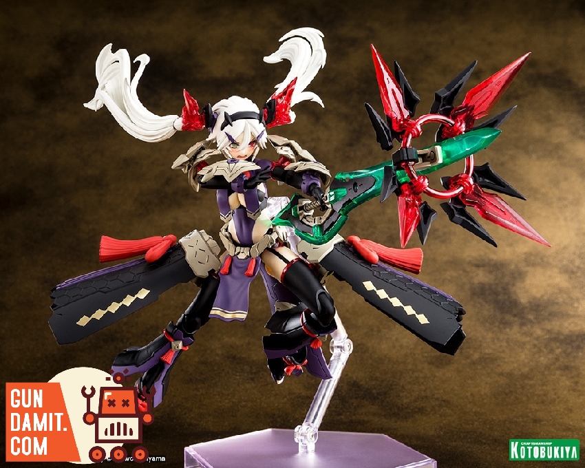 Megami Device Susanowo Regalia warrior pose Megami Device Susanowo Regalia warrior pose