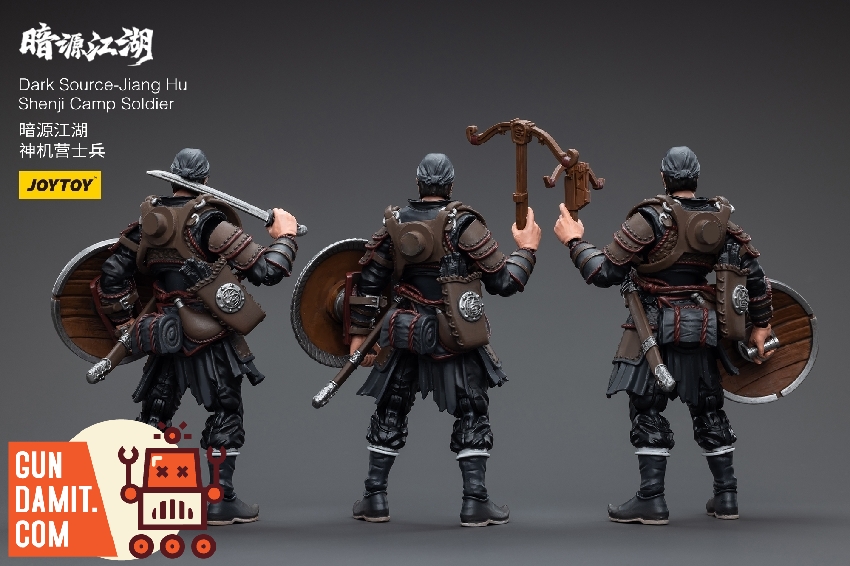 JoyToy Shenji Camp Soldier crossbow warrior pose JoyToy Shenji Camp Soldier crossbow warrior pose