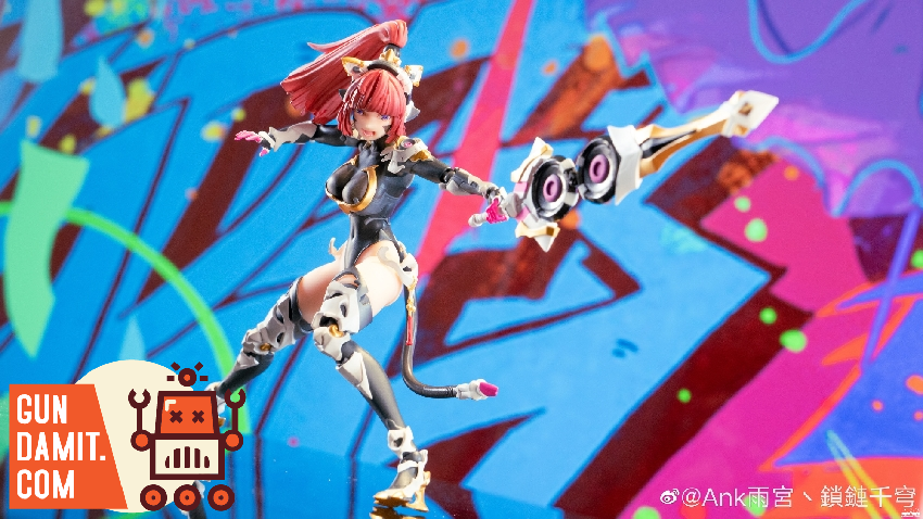 Big Firebird Scientific Catgirls Sunflower figure dynamic action pose Big Firebird Scientific Catgirls Sunflower figure dynamic action pose