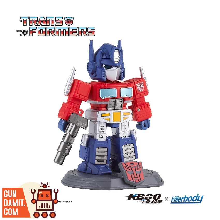 Killerbody Transformers G1 Optimus Prime chibi doll close-up front view without weapon Killerbody Transformers G1 Optimus Prime chibi doll close-up front view without weapon