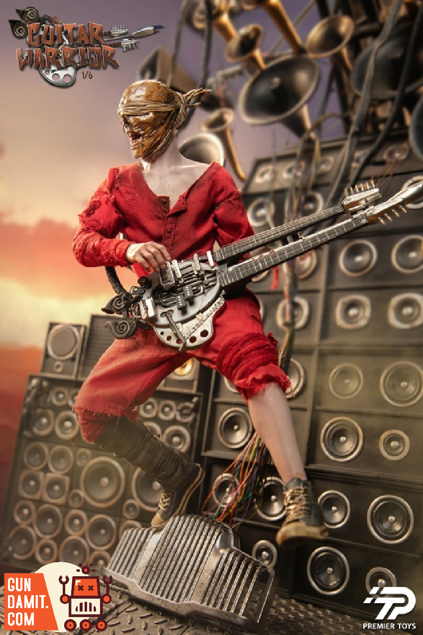 PT0007A Mars Guitar Warrior - view 12 Premier Toys Guitar Warrior - view 12