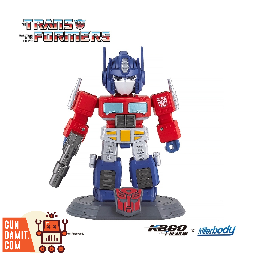 Killerbody Optimus Prime Standard Version dimension reference showing 93mm height and 70mm base width Killerbody Optimus Prime Standard Version dimension reference showing 93mm height and 70mm base width