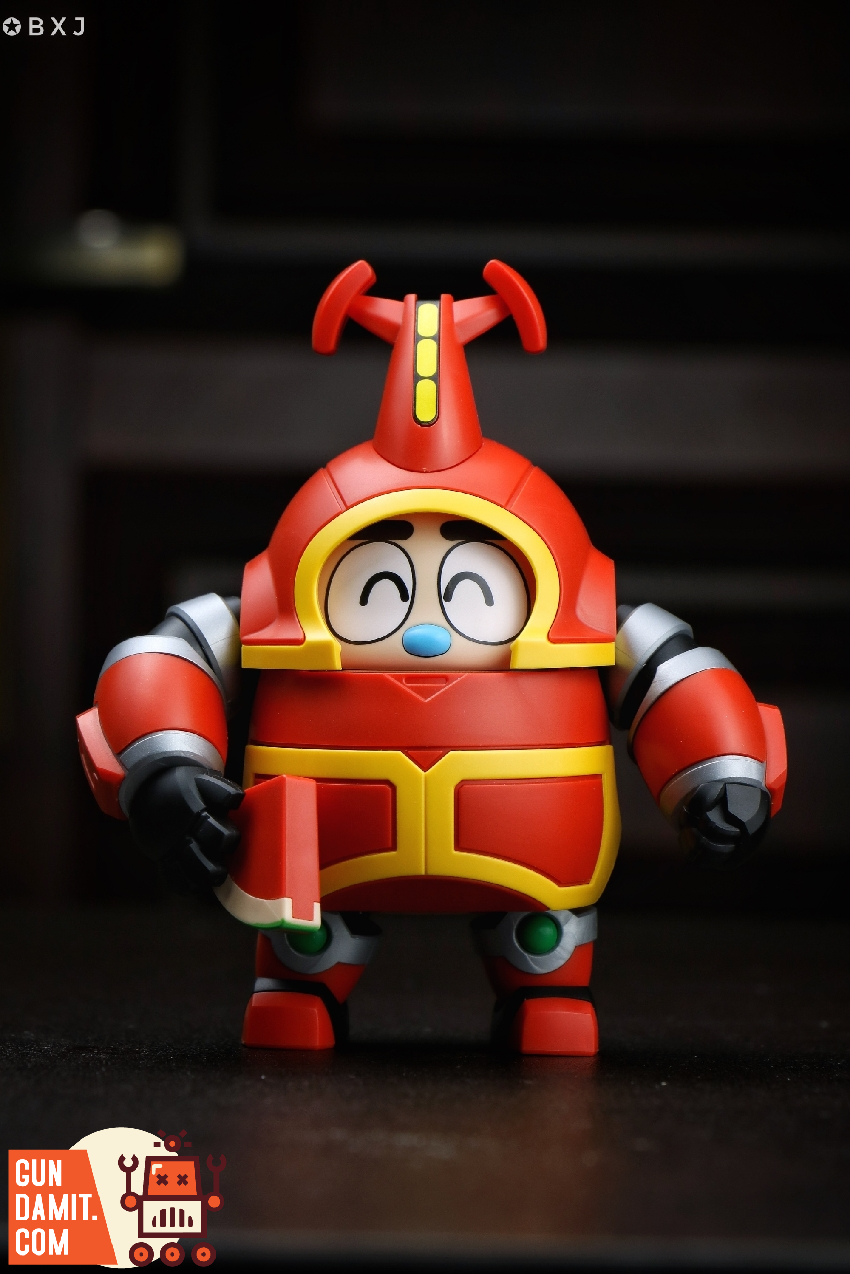Orange Cat B-Robo Kabutack set action pose Orange Cat B-Robo Kabutack set action pose