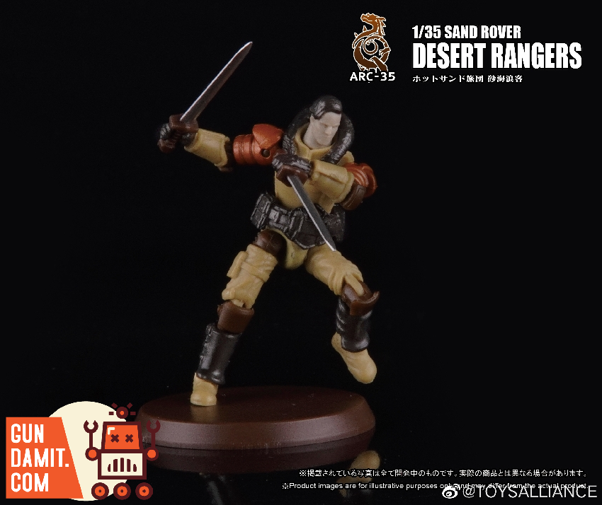 Toys Alliance 1/35 Sand Rover Desert Rangers complete set with all weapons and accessories Toys Alliance 1/35 Sand Rover Desert Rangers complete set with all weapons and accessories