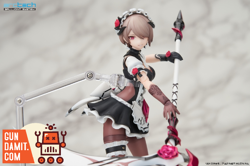 Rita Dark Rose figure face sculpt detail Rita Dark Rose figure face sculpt detail