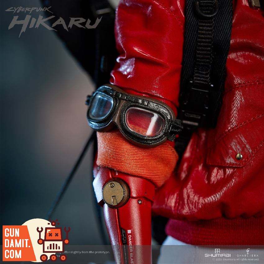 ShumiRai 1/6 Hikaru rear view with equipment and backpack ShumiRai 1/6 Hikaru rear view with equipment and backpack