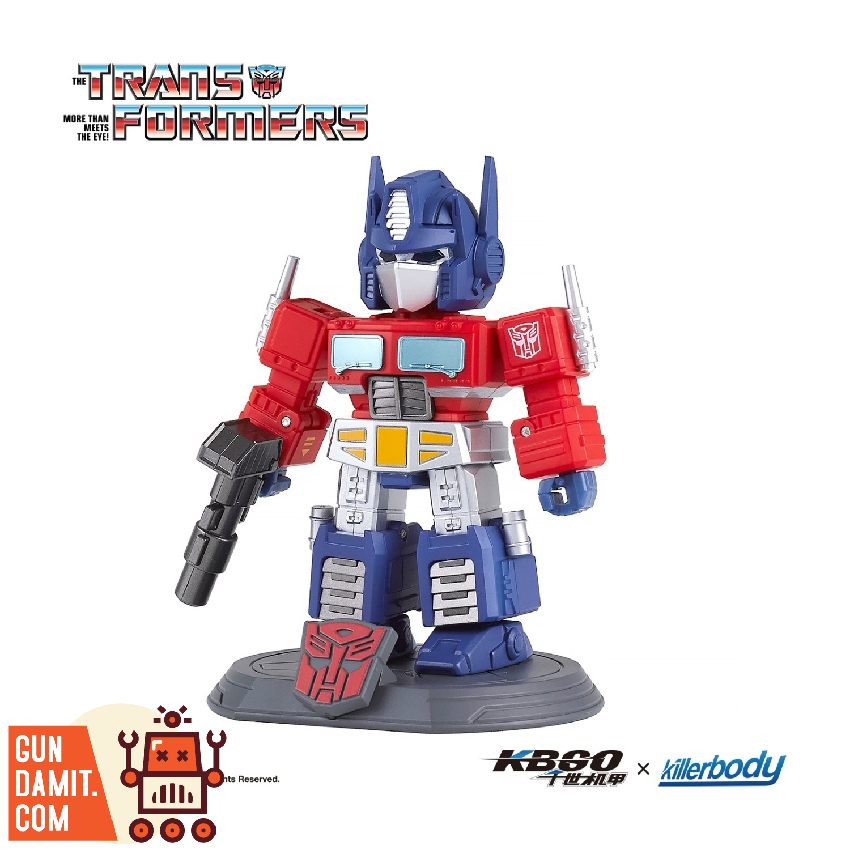 Killerbody Optimus Prime action doll with interchangeable parts and display stand accessories layout Killerbody Optimus Prime action doll with interchangeable parts and display stand accessories layout