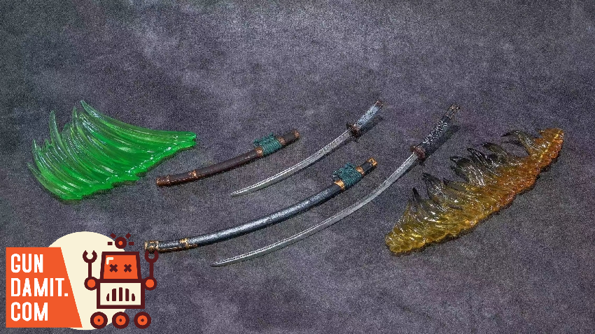 Raynaldtoys Nameless action pose mid-sword swing Raynaldtoys Nameless action pose mid-sword swing