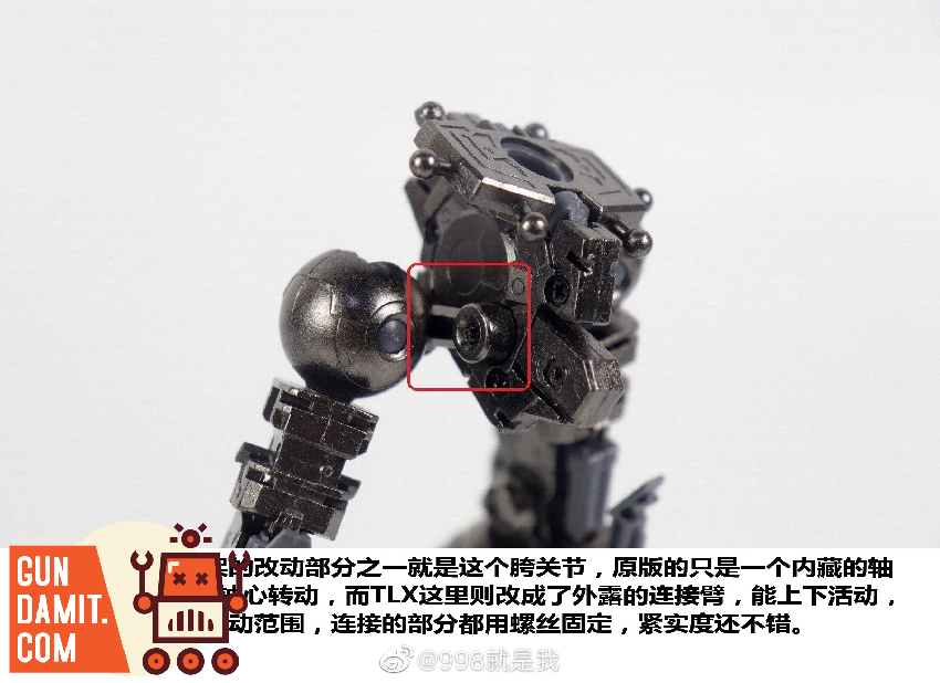 TLX-02 metal frame upgrade kit joint detail for MG Nu Gundam Ver.Ka TLX-02 metal frame upgrade kit joint detail for MG Nu Gundam Ver.Ka