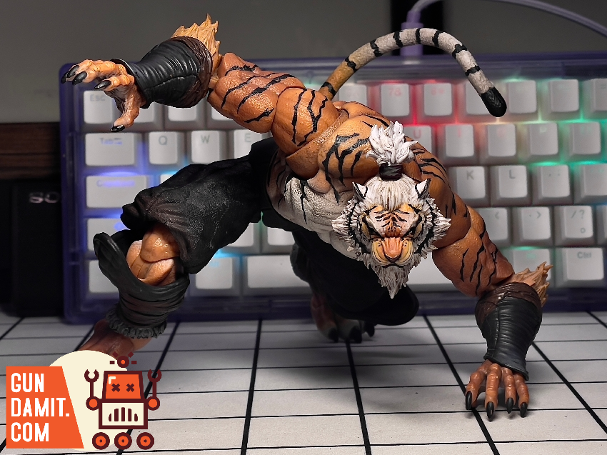 Blade Master Weng side angle with flowing martial arts outfit Blade Master Weng side angle with flowing martial arts outfit