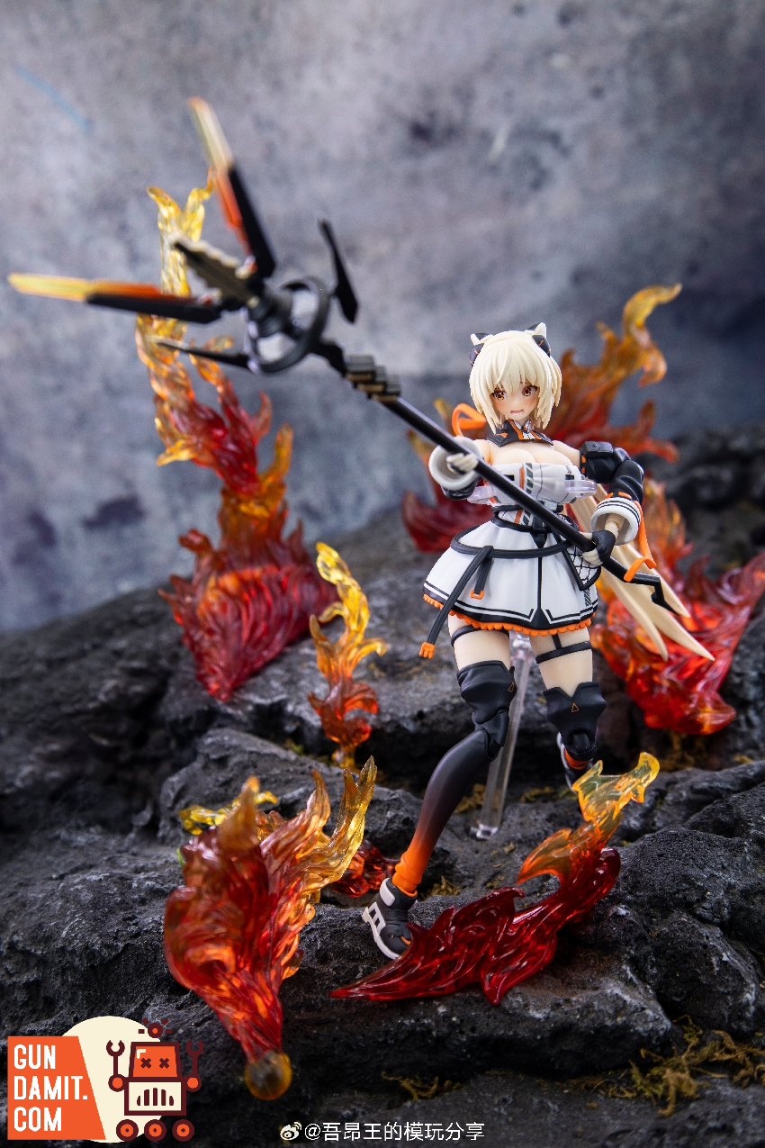 Snail Shell Saori action figure with weapon accessories Snail Shell Saori action figure with weapon accessories
