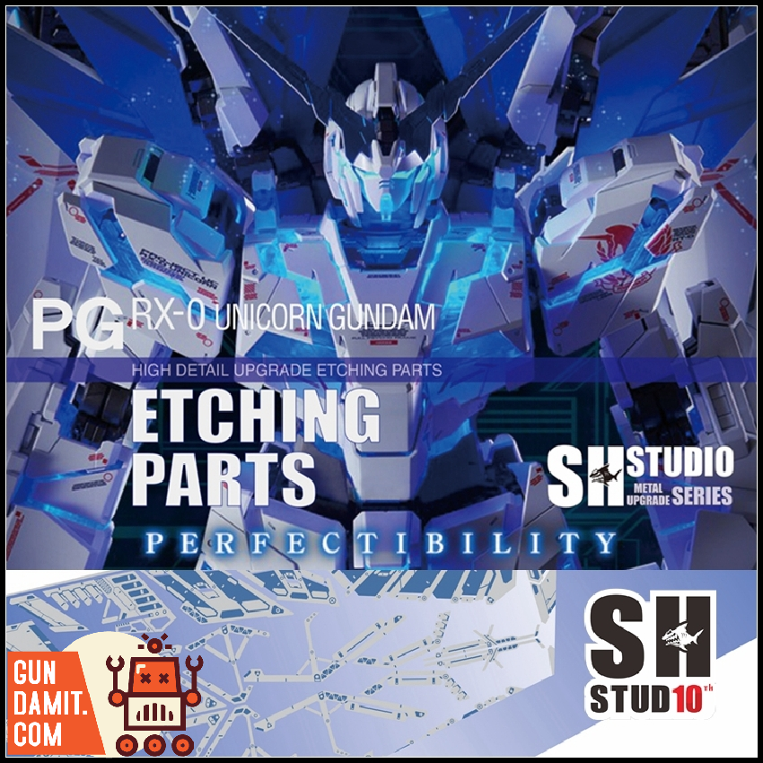 SH Studio Etching Upgrade Kit for 1/60 PG RX-0 Unicorn Gundam Perfectibility SH Studio Etching Upgrade Kit for 1/60 PG RX-0 Unicorn Gundam Perfectibility