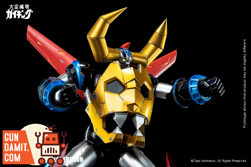 King Arts Dino Mech Gaiking full display with accessories King Arts Dino Mech Gaiking full display with accessories