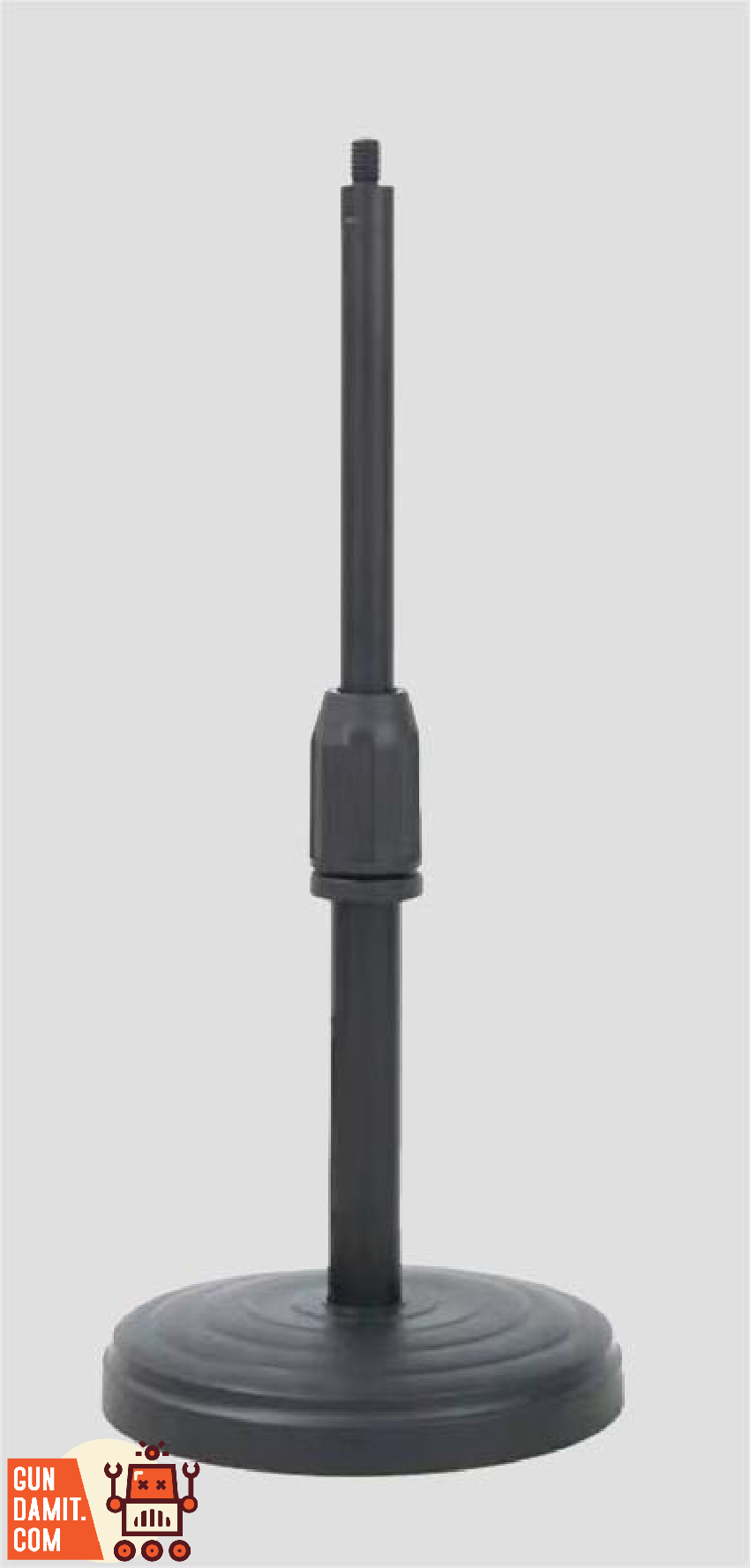 D20 Studio 1/12 adjustable height black display stand with round base for action figures D20 Studio 1/12 adjustable height black display stand with round base for action figures