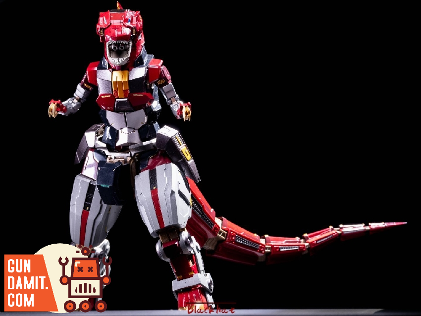 Flame Toys Power Rangers Tyrannosaurus Dinozord red dinosaur mode Flame Toys Power Rangers Tyrannosaurus Dinozord red dinosaur mode